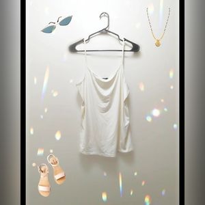 Alfani Creme/White Camisole